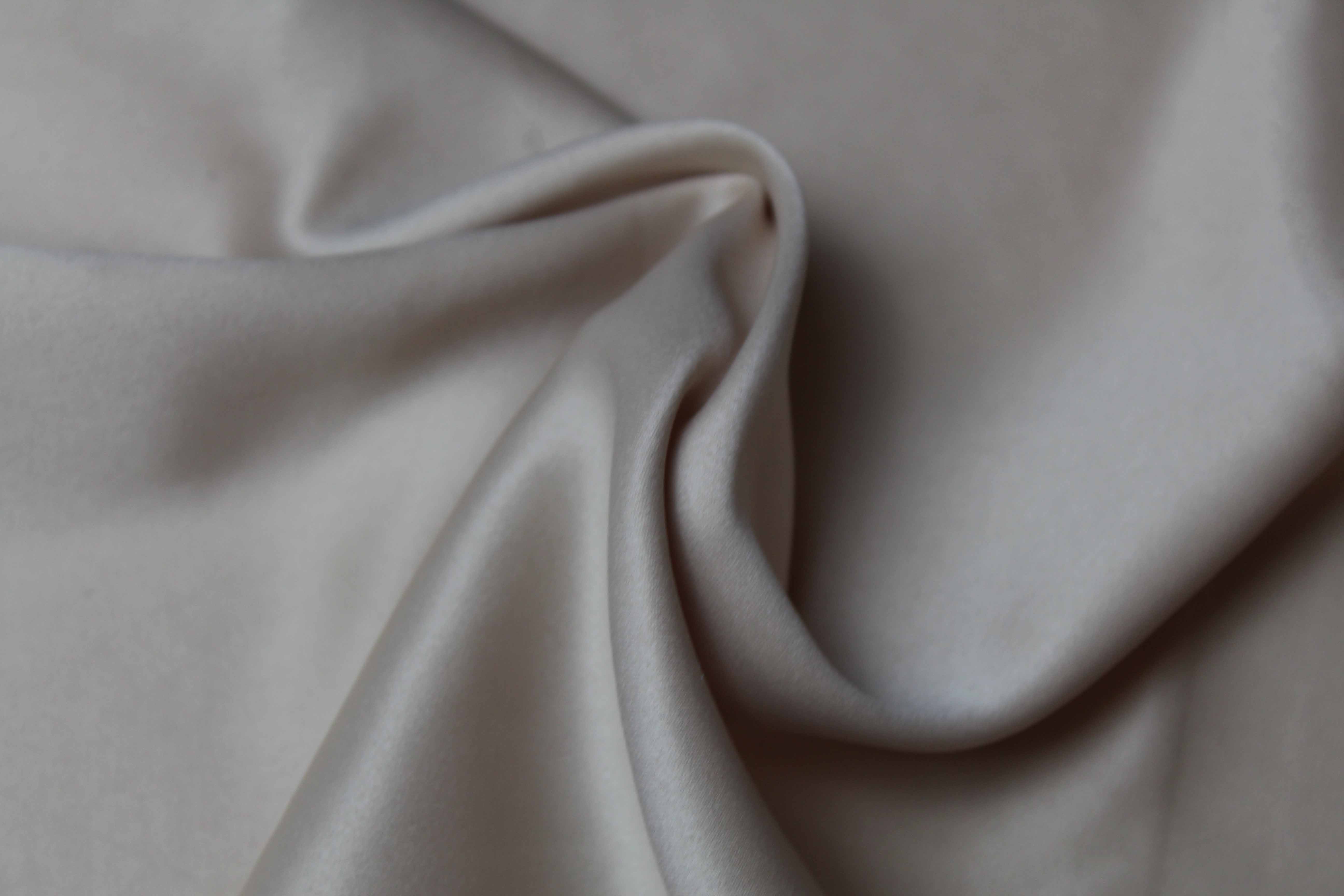 POLY SOFT SATIN - COFFEE